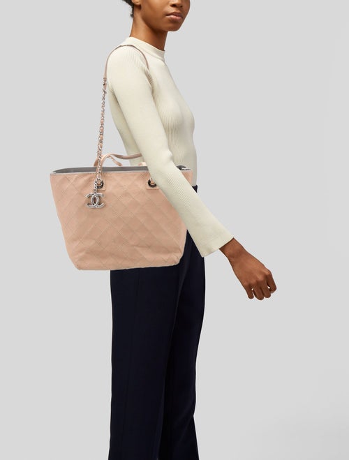 Chanel Medium CC Stitched Shopping Tote