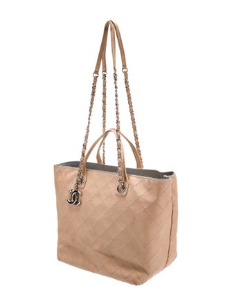 Chanel Medium CC Stitched Shopping Tote