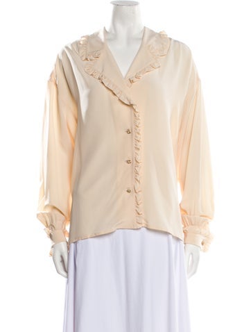 Chanel Tops Vintage 1990's Blouse L