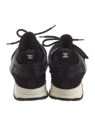 Chanel 2018 Interlocking CC Logo Sneakers