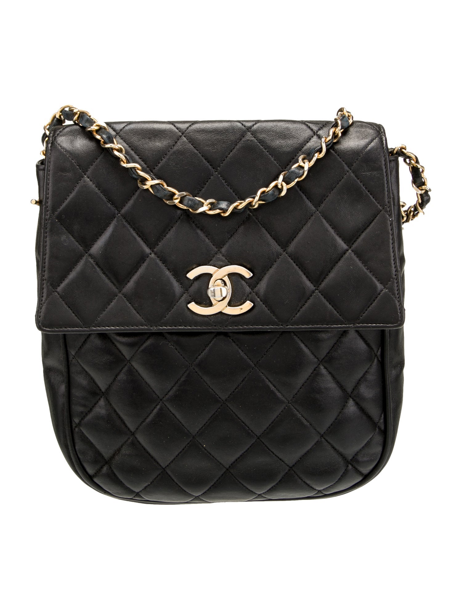 Chanel Quilted CC Flap Bag