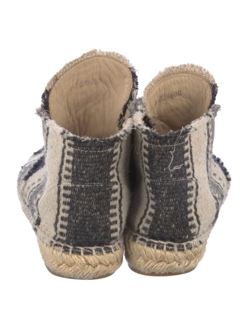 Chanel Interlocking CC Logo Canvas Espadrille Sneakers