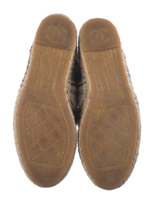 Chanel Interlocking CC Logo Canvas Espadrille Sneakers