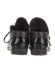 Chanel Interlocking CC Logo Leather Sneakers