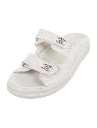 Chanel 2024 Interlocking CC Logo Slides
