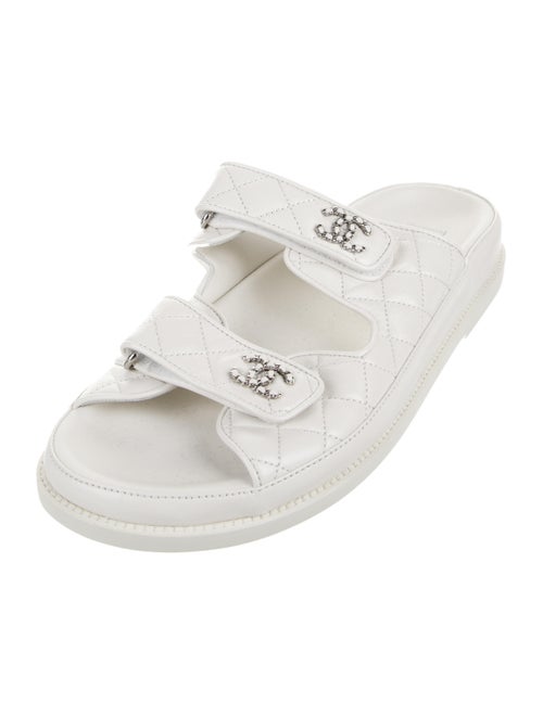 Chanel 2024 Interlocking CC Logo Slides