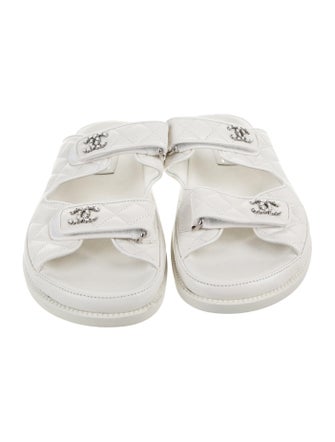 Chanel 2024 Interlocking CC Logo Slides