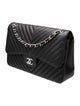 Chanel Classic Jumbo Chevron Double Flap Bag