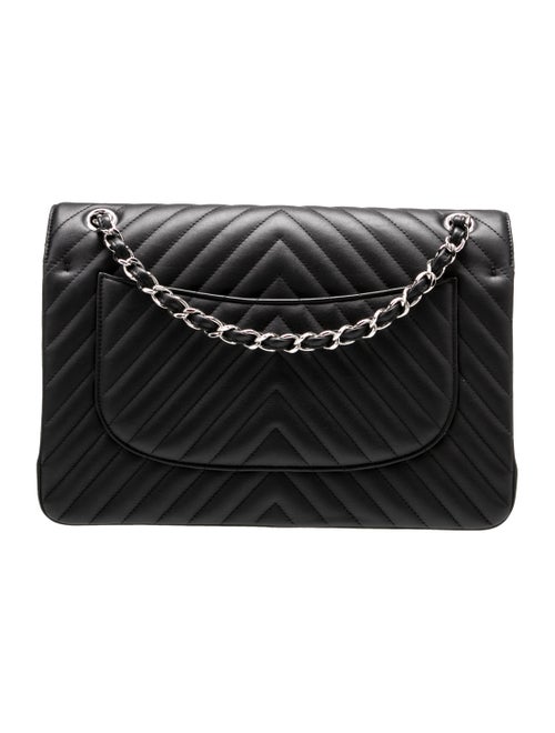 Chanel Classic Jumbo Chevron Double Flap Bag
