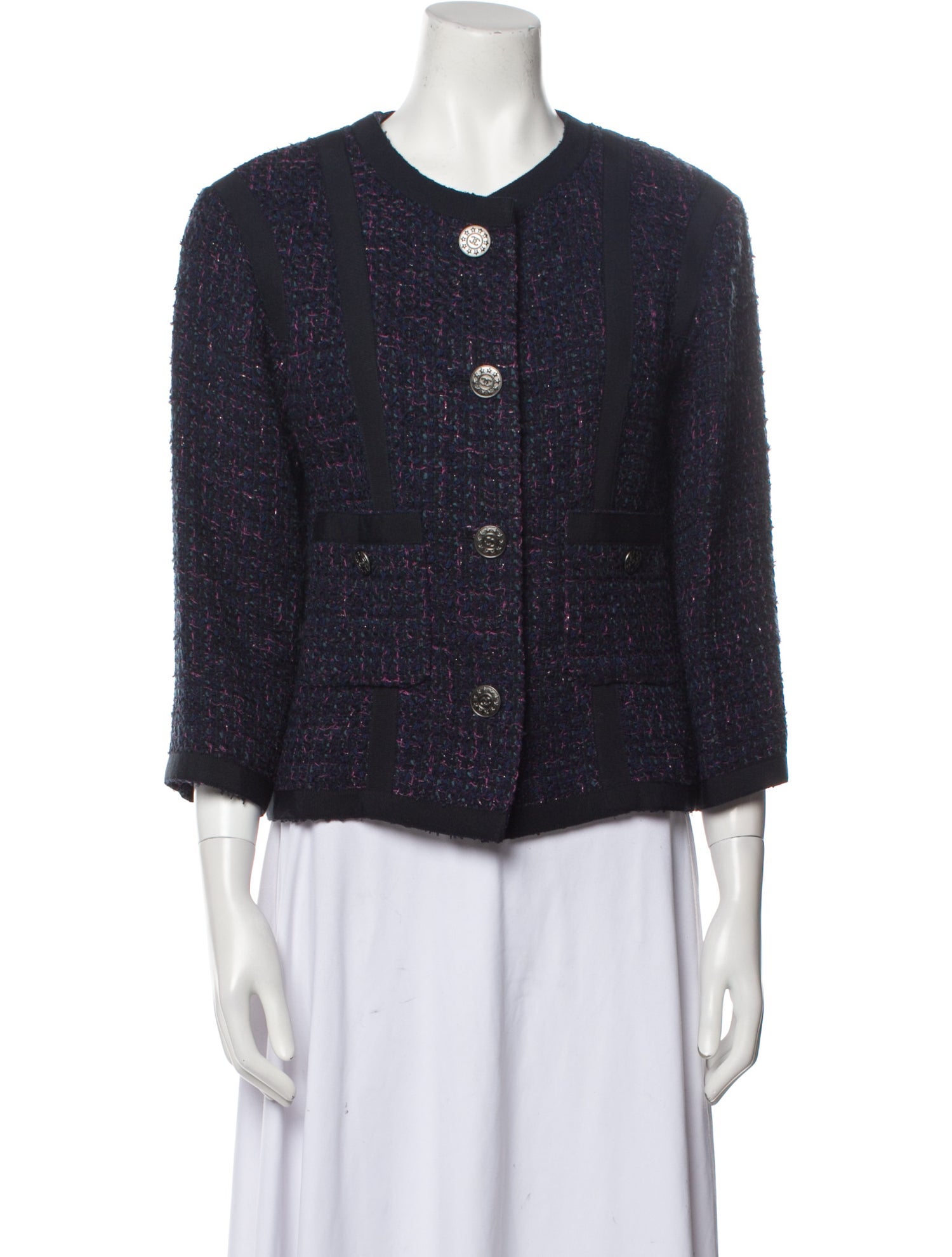 Chanel 2013 Tweed Pattern Jacket
