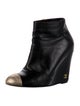 Chanel 2010 Interlocking CC Logo Boots