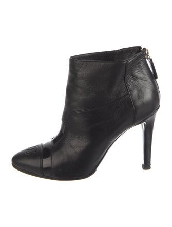 Chanel 2013 Interlocking CC Logo Boots