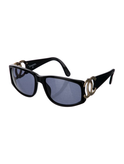 Chanel Vintage Interlocking CC Logo Sunglasses