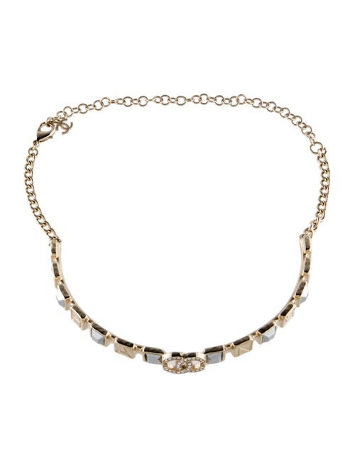 Chanel 2023 'CHANEL' Strass Choker