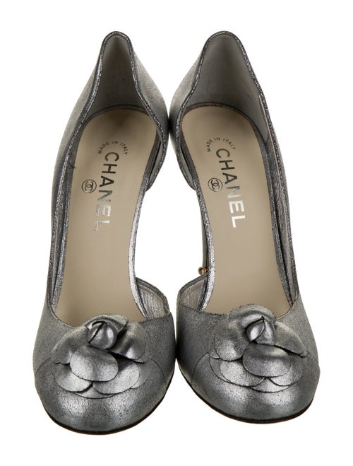 Chanel Leather D'Orsay Pumps