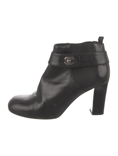 Chanel 2013 Interlocking CC Logo Boots