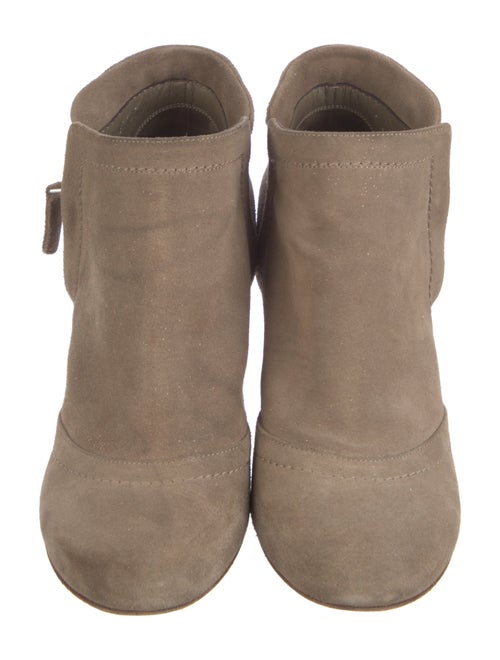 Chanel 2014 Interlocking CC Logo Boots