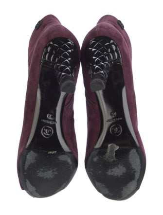 Chanel 2018 Interlocking CC Logo Boots