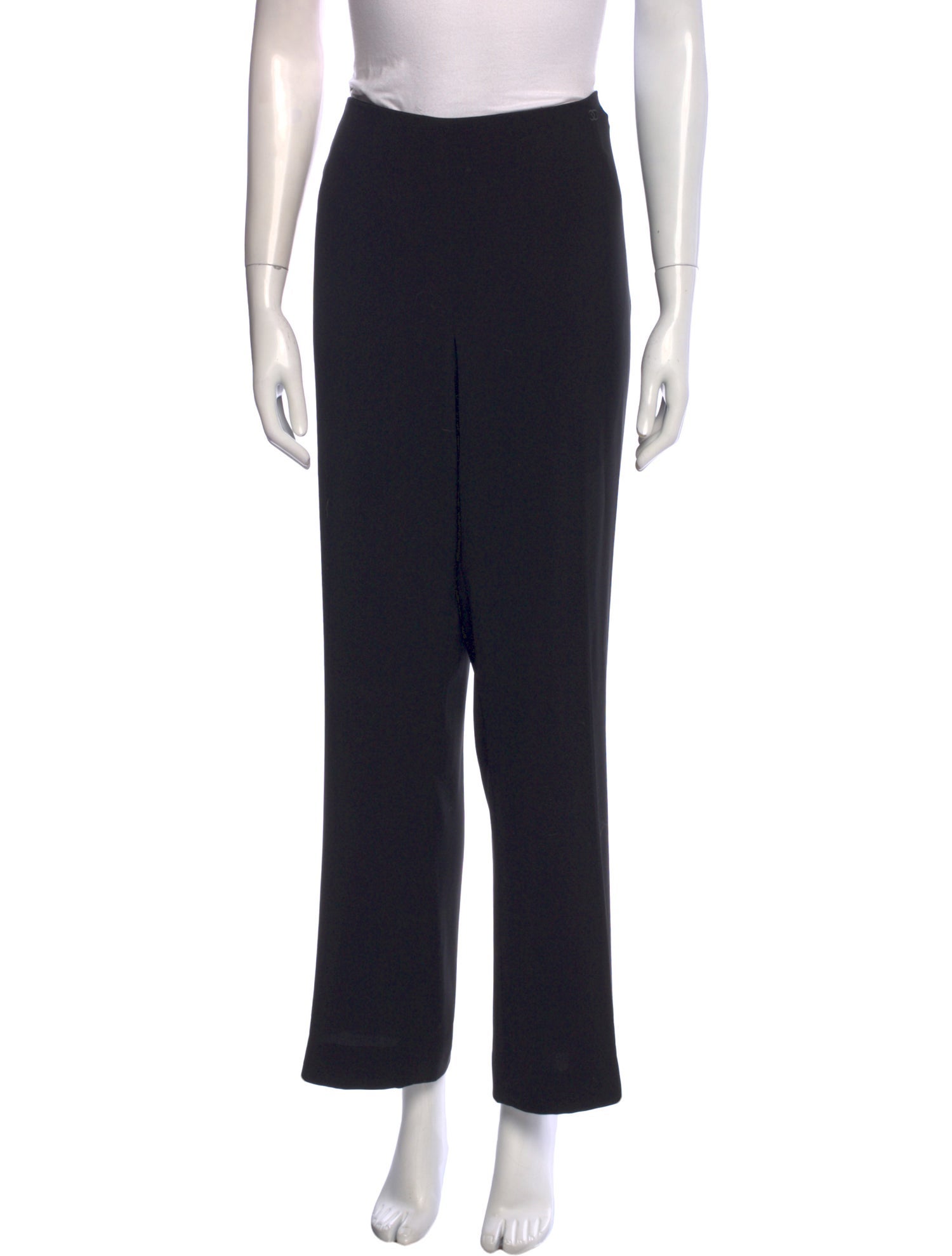 CHANEL 25S HIGH WAISTED DENIM PANTS 264194 main image 1