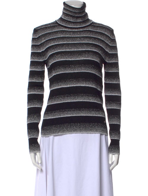 Chanel 2023 Striped Sweatshirt