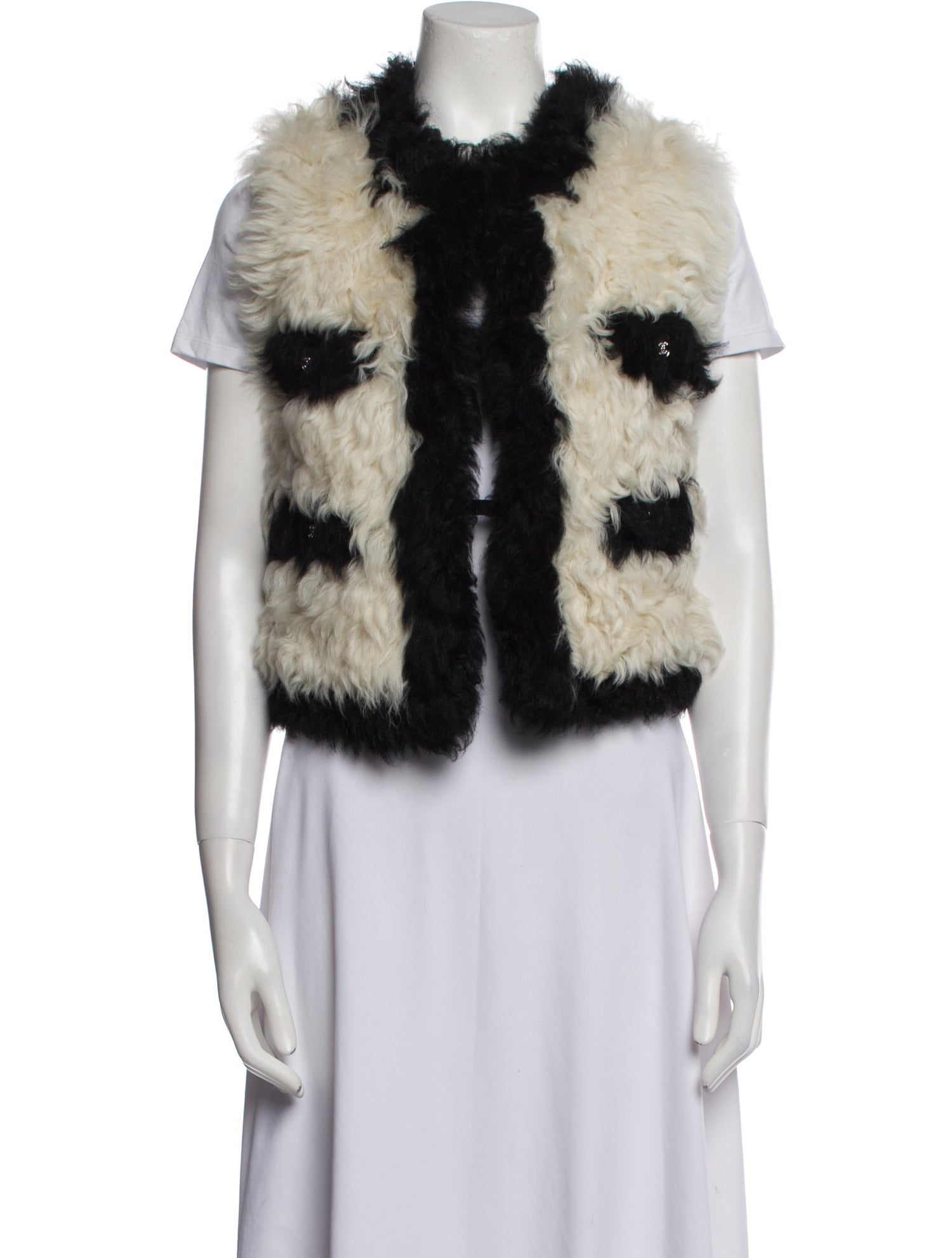 Chanel 2021 Shearling Vest