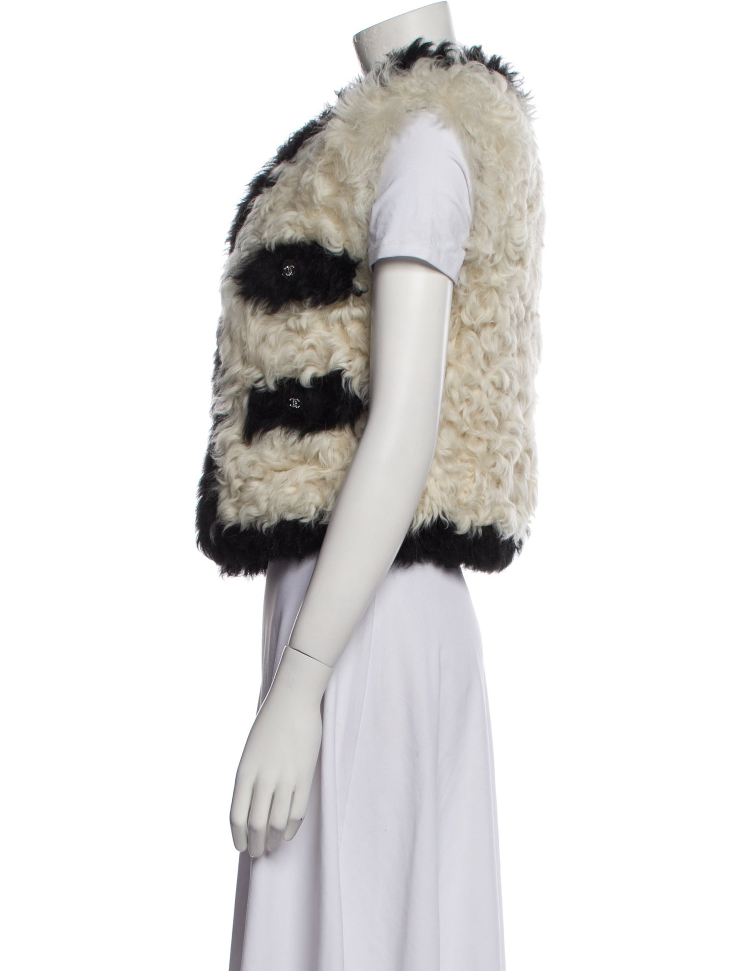 Chanel 2021 Shearling Vest