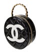 Chanel Patent Leather Round CC Handle Bag