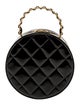 Chanel Patent Leather Round CC Handle Bag