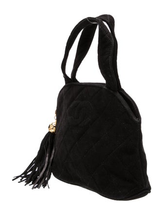 Chanel Quilted CC Tassel Handle Bag