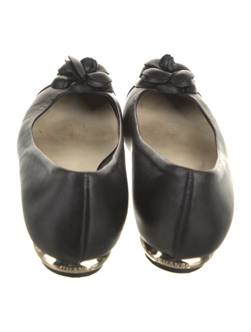 Chanel 2012 Interlocking CC Logo Flats