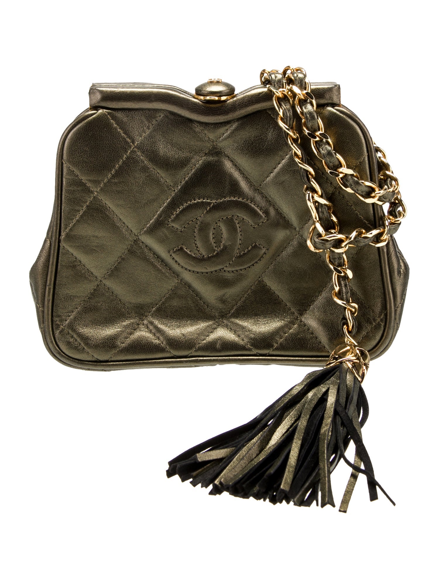 Chanel Diamond CC Frame Waist Bag