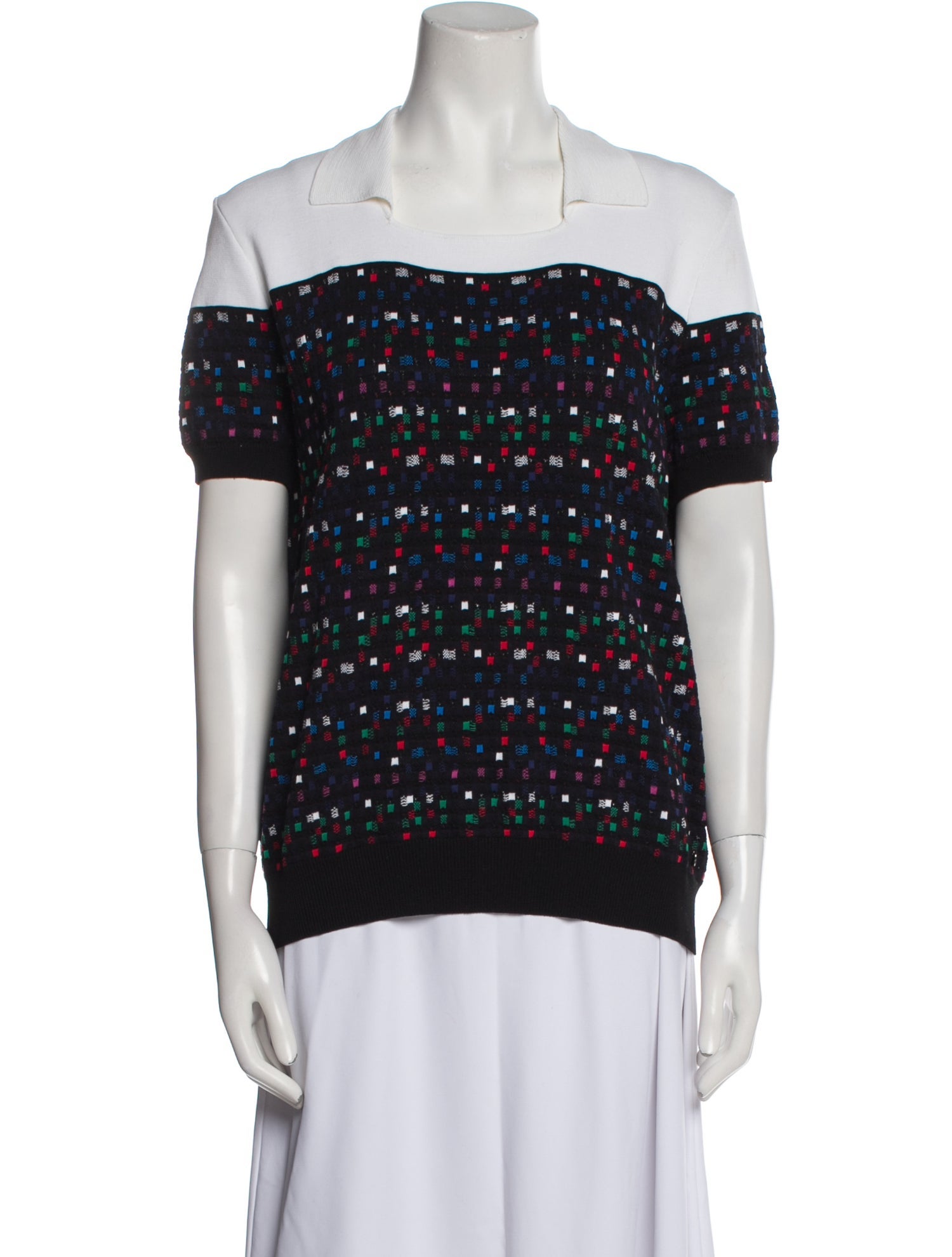 Chanel 2017 Printed Sweater