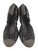 Chanel Interlocking CC Logo Leather Ballet Flats