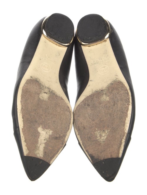 Chanel 2014 Interlocking CC Logo Flats