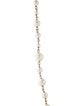 Chanel Faux Pearl CC Fringe Necklace