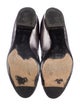 Chanel Interlocking CC Logo Leather Ballet Flats