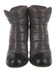 Chanel Interlocking CC Logo Nylon Boots