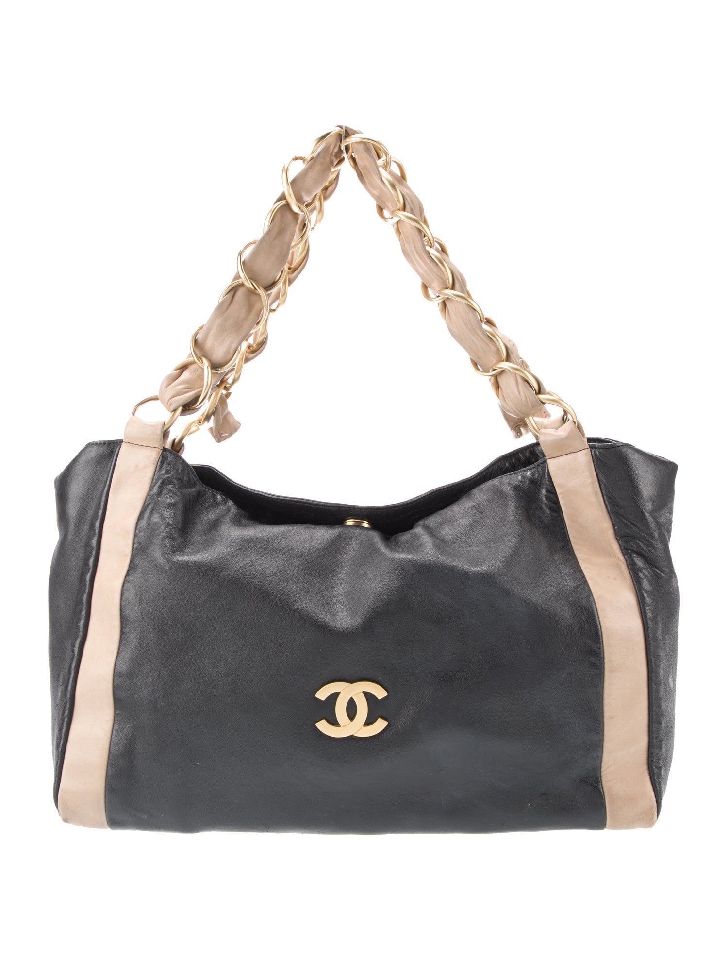 Chanel Olsen CC Hobo - Black Shoulder Bags, Handbags - CHA1196161