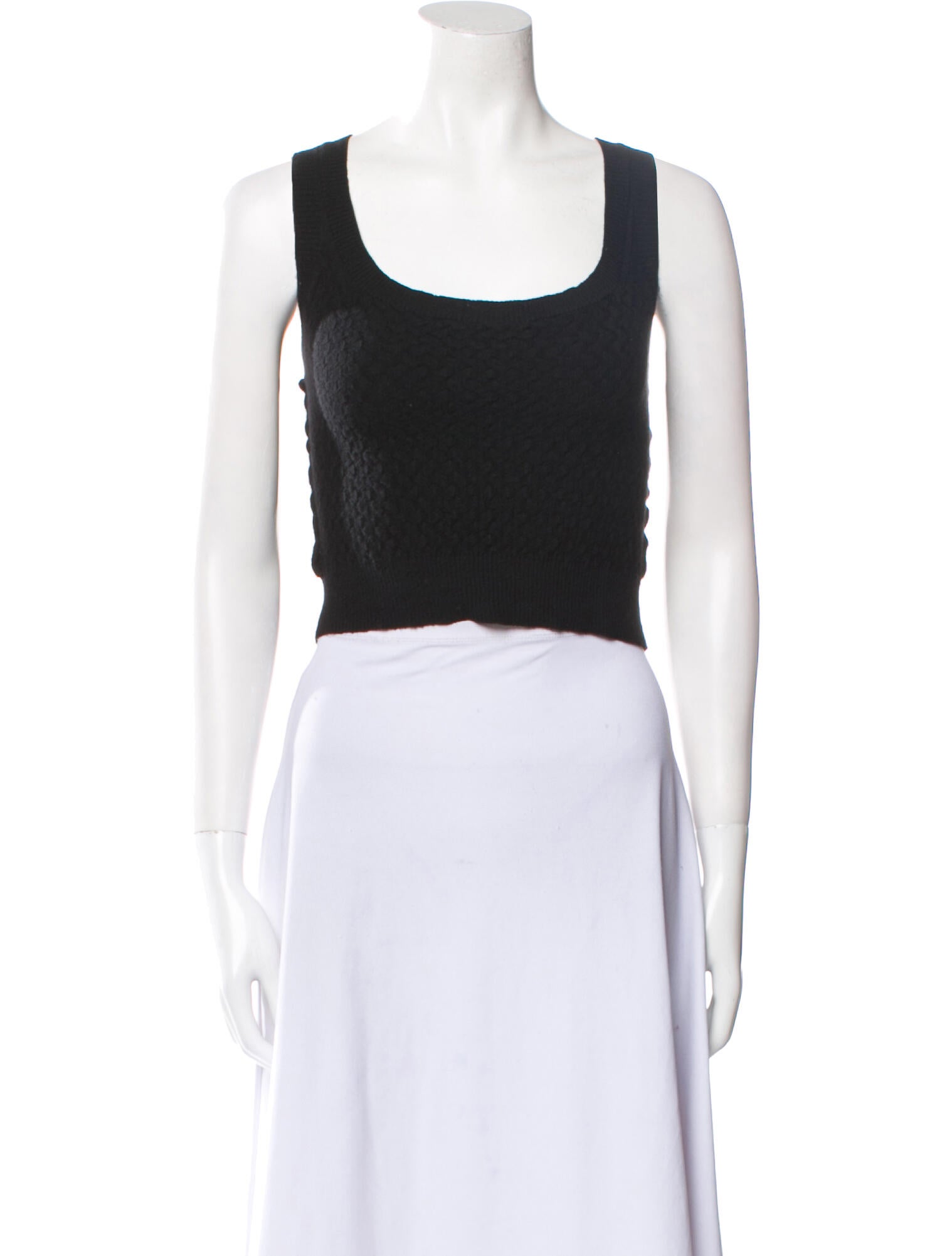 Chanel 2023 Cashmere Crop Top