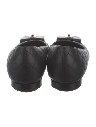 Chanel 2024 Interlocking CC Logo Flats