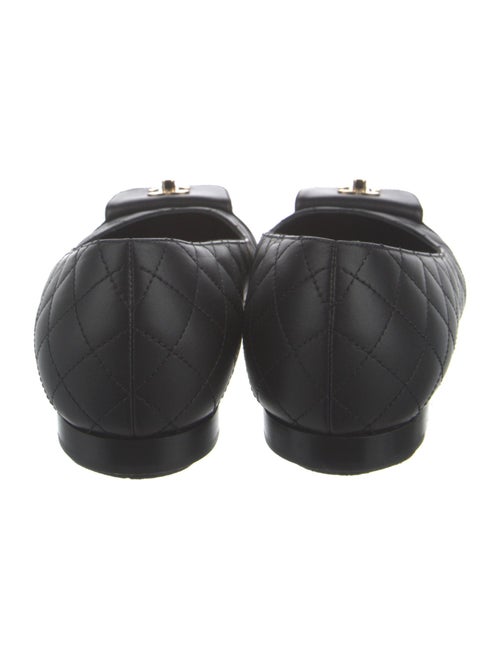 Chanel 2024 Interlocking CC Logo Flats