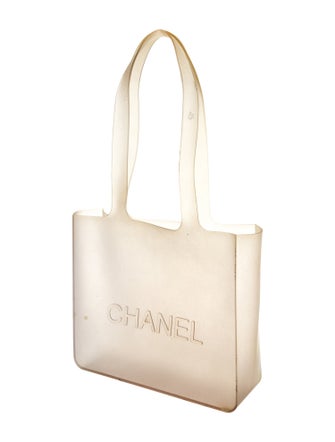 Chanel Jelly Logo Tote