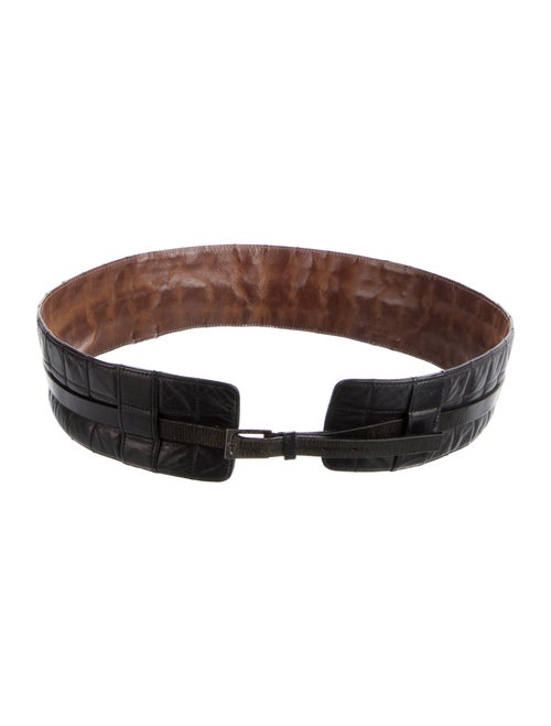 Chanel 2002 Quilted Pattern Waist Belt