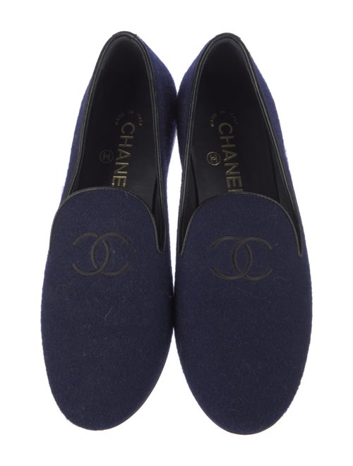 Chanel 2018 Interlocking CC Logo Loafers