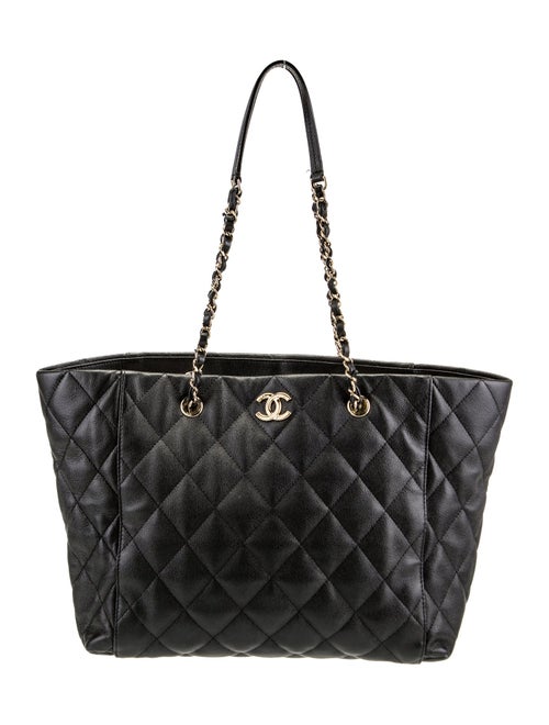 Chanel Caviar Quilted Large Shopping Tote