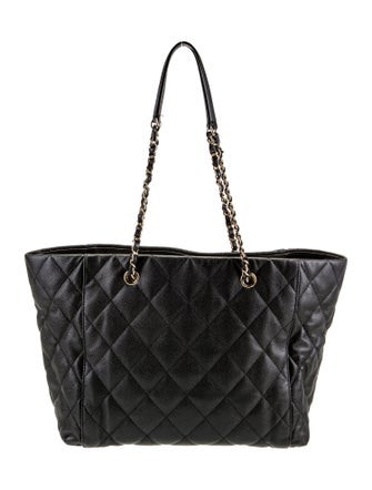 Chanel Caviar Quilted Large Shopping Tote