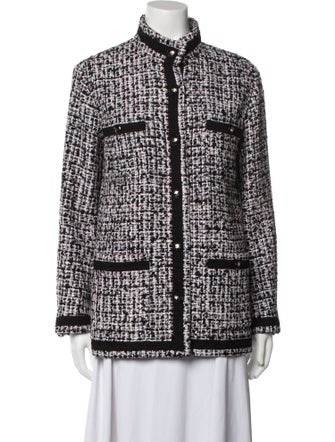 Chanel 2023 Tweed Pattern Evening Jacket