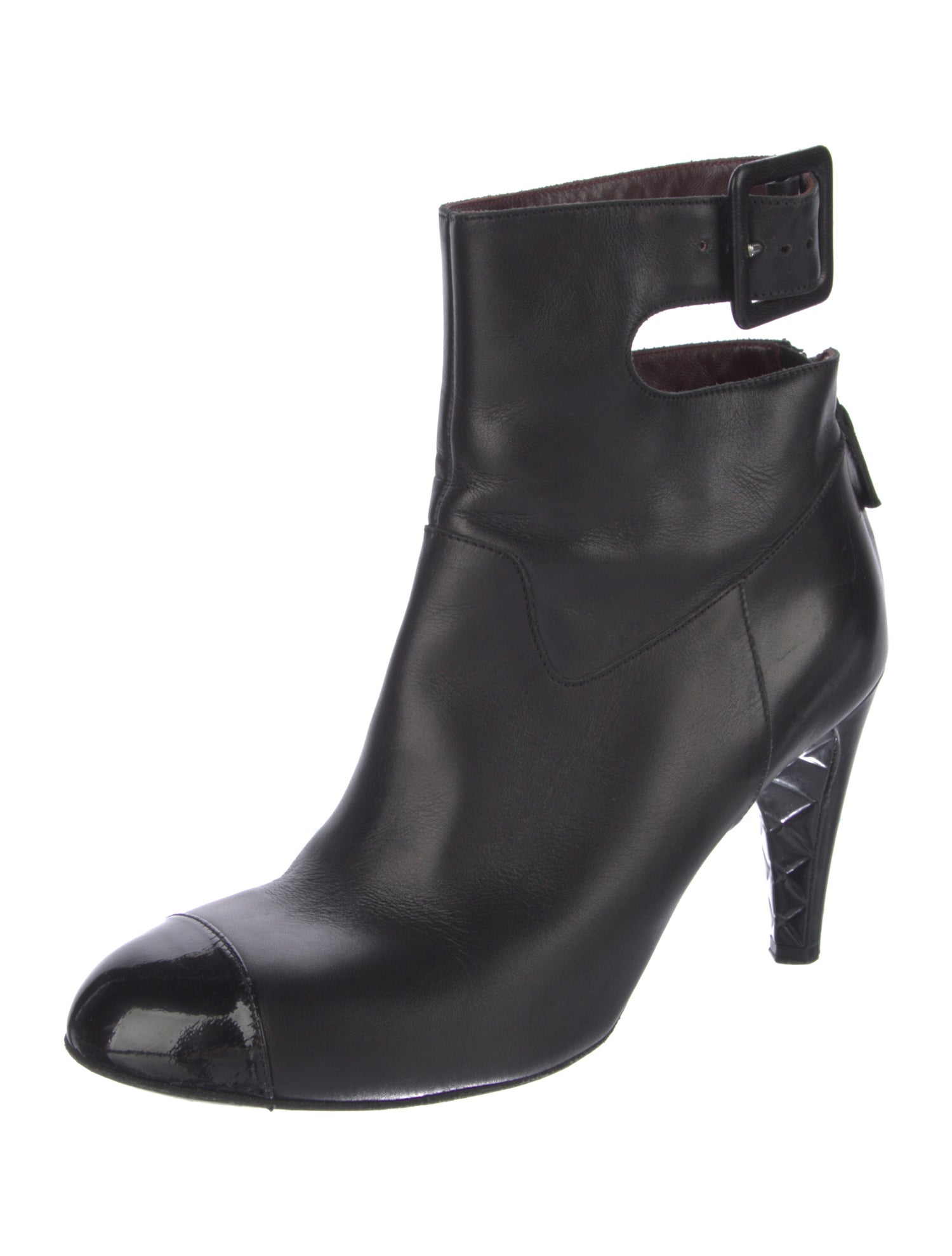 Chanel 2007 Interlocking CC Logo Boots