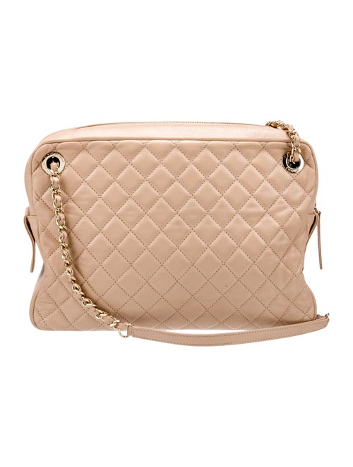 Chanel Quilted Camera Case