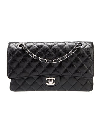Chanel Classic Caviar Medium Double Flap Bag